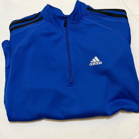 Adidas  climalite zip  pull over - Picture 1 of 9